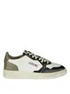 Autry Leather Medalist Low Super Vintage Sneakers In Multi
