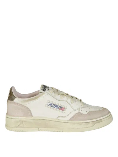 Autry Sup Vint Low Sneakers In Neutral