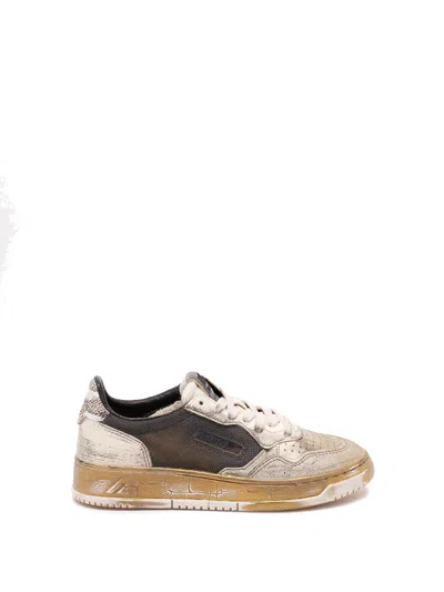Autry `sup Vint Low` Sneakers In White