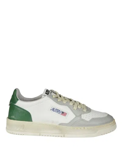 Autry Sup Vint Low Sneakers In White