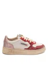 Autry Super Vintage Medalist Low Sneakers In Black
