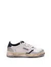 Autry Medalist Super Vintage Low Sneakers In Metallic