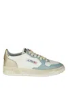 Autry Sup Vint Low Sneakers In White