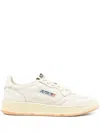 Autry Timeless Retro Sneakers With Perforated Silhouette In White