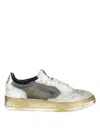 Autry Metallic Leather Low Top Sneakers In Metallic