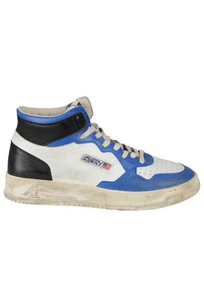 Autry Sup Vint Mid High-top Sneakers In Multicolor