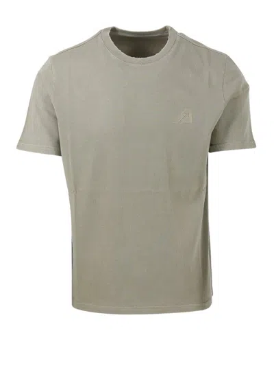 Autry Super Crewneck Short-sleeved T-shirt In Grey