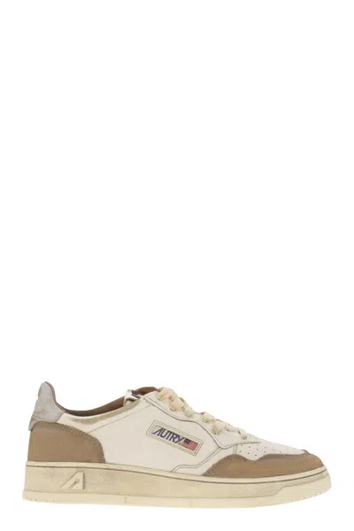 AUTRY AUTRY SUPER VINTAGE - LEATHER SNEAKERS