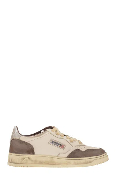 AUTRY AUTRY SUPER VINTAGE - LEATHER SNEAKERS