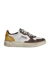 Autry Men's Super Vintage Low Sneaker In Multi