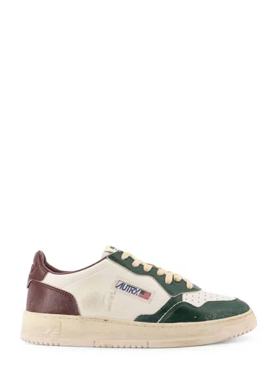 AUTRY SUPER VINTAGE LEATHER LOW-TOP SNEAKERS