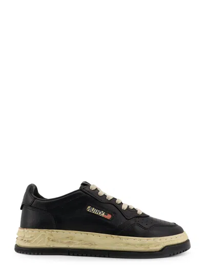 AUTRY SUPER VINTAGE LOW LEATHER SNEAKERS