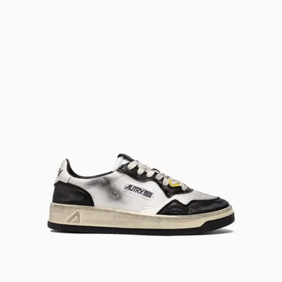 Autry Super Vintage Low Sneakers Avlm Ms10 In White