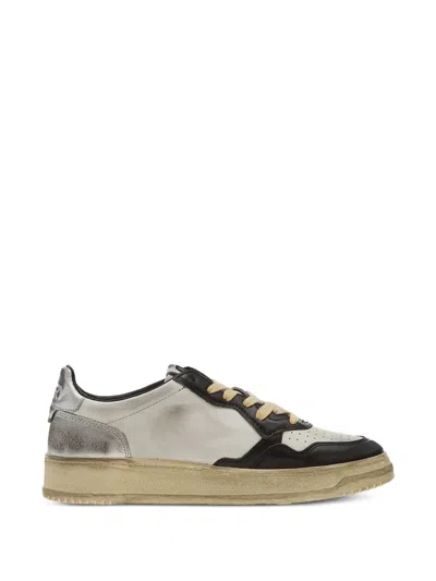 Autry Blackwhite Super Vintage Sneakers In Multi