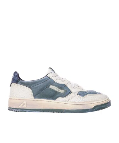 Autry Super Vintage Low Sneakers In White