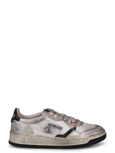 Autry Super Vintage Low-top Sneakers In White