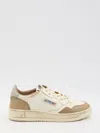 Autry Vintage Inspired Low-top Sneakers With Textured Accents
