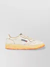 Autry Super Vintage Sneakers Distressed Finish In White