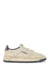 Autry Medalist Leather Low-top Sneakers In Neutro