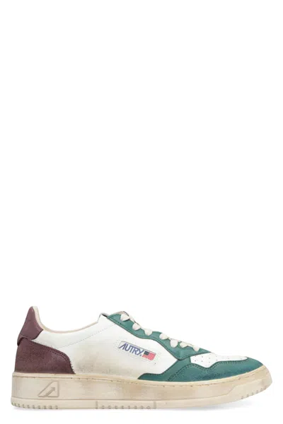 Autry Super Vintage Trainers In Green