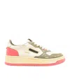 Autry Super Vintage Sneakers In Nude