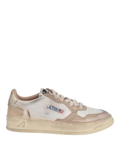 Autry Super Vintage Sneakers In White