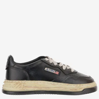 Autry Supvint Low X Mihara Yasuhiro Sneakers In Black