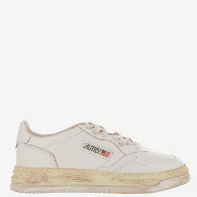 Autry Supvint Low X Mihara Yasuhiro Sneakers In White