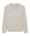 Shop Autry Logo-stamp Sweatshirt In Nude
