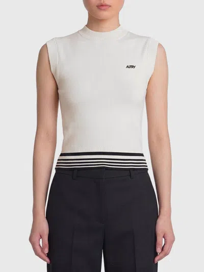 Autry セーター  レディース カラー ホワイト In White