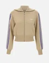 Autry Knitted Tennis-style Zip Sweatshirt