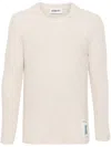 Autry Fisherman-knit Sweater In Multicolor