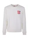 Autry Man Sweatshirt White Size Xl Cotton In White