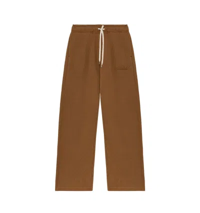 AUTRY SWEATPANT HEAVY JERS WALNUT