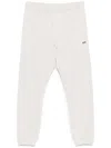 Autry Grey Cotton Sweatpants With Black Logo