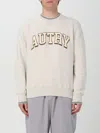 Autry Logo Print Crewneck Sweatshirt In Weiss