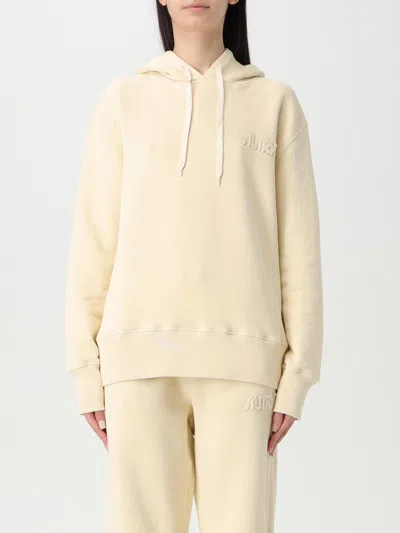 AUTRY SWEATSHIRT AUTRY WOMAN COLOR BEIGE,G47383022