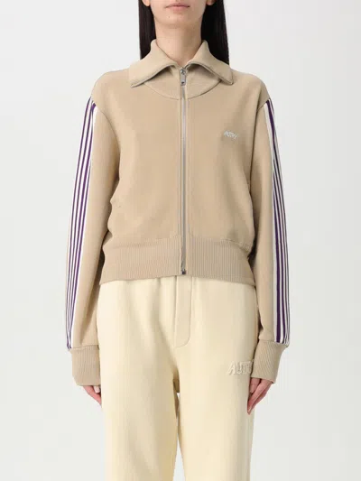 AUTRY SWEATSHIRT AUTRY WOMAN COLOR SAND,G47389054