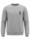 Autry Heritage Sweatshirt With Washed Effect In Gray