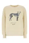 Autry Cotton Crew Neck Graphic Print Sweatshirt