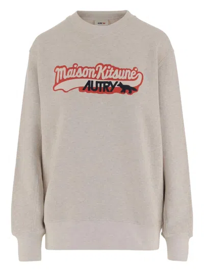 Autry Sweatshirt Mini Tee In Mel