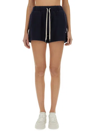 Autry Sweatshirt Shorts In Navy