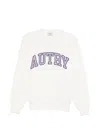Autry Logo Knitwear Sweatshirt In White
