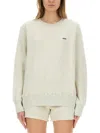 Autry Sweatshirt With Embroidered Logo Unisex In Grey