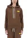 Autry Sweatshirt With Logo In Brown