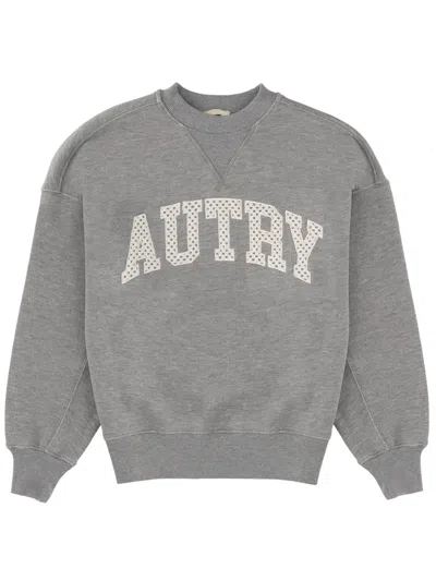 Autry Double Logo Sweatshirt Unisex In Multi