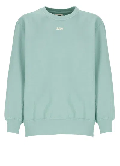 Autry Sweatshirt With Logo In Green