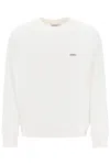 Autry Logo-patch Jersey Sweatshirt In White