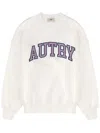 Autry Logo Knitwear Sweatshirt In White