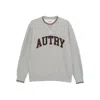 Autry Crewneck Sweatshirt With Logo  In Gray